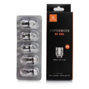 5pk Geekvape X1/X2 Super Mesh Replacement Coils