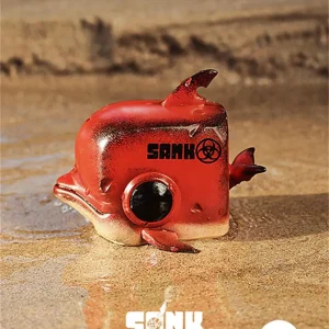 [Art Spot] Sank-Cube Dolphin-Red Tide-Sank Toys-DSDC SHOP