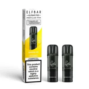 Banana Ice 20mg - Elf Bar 600 Prefilled Pods