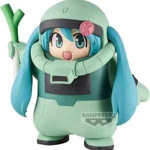 Banpresto Gundam 45th Hatsune Miku Zaku Costume Figure Display