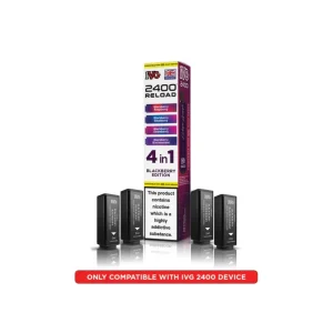 Blackberry Edition 20mg - IVG 2400 Reloaded Replacement Pods