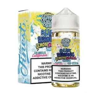 Blue Berries Lemon Swirl On Ice By The Finest Sweet And Sour 100ML