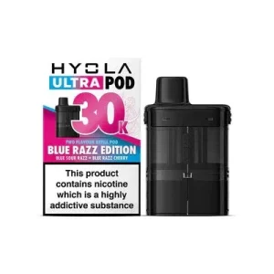 Blue Razz Edition 20mg - HYOLA Ultra 30k Replacement Pod