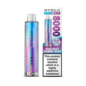 Blue Razz Gummy Bear 20mg by Hyola Pro Max 8000