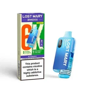 Blueberry 20mg - Lost Mary BM6000 Prefilled Device