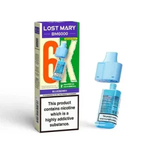 Blueberry 20mg - Lost Mary BM6000 Replacement Pod