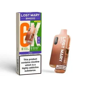 Cola 20mg - Lost Mary BM6000 Prefilled Device