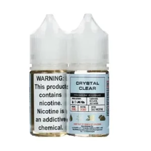 Crystal Clear by Glas Basix Nic Salts 30ML