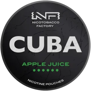 Cuba Black Line Apple Juice Nicotine Pouches 43mg (5 Pack)