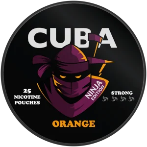 Cuba Ninja Orange Nicotine Pouches 16mg (5 Pack)