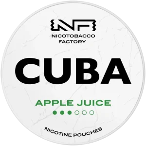 Cuba White Line Apple Juice Nicotine Pouches 10mg (5 Pack)