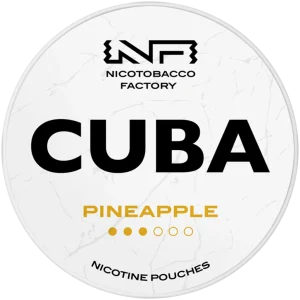 Cuba White Line Pineapple Nicotine Pouches 10mg (5 Pack)