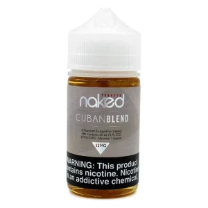 Cuban Blend -12mg - Naked 100 Tobacco - 60mL