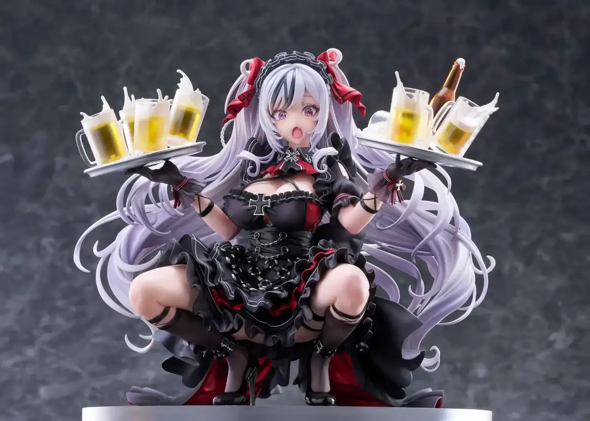 Elbe 1/7 Scale Golden Head Figurine - Azur Lane Collectible Model