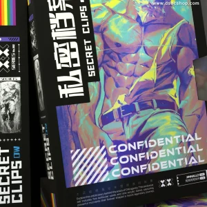 [Exclusive pre-sale for peripherals] Secret Clips 2 Lenticular Set-KOKOSHI Studio X DSDC SHOP (Designer Series)