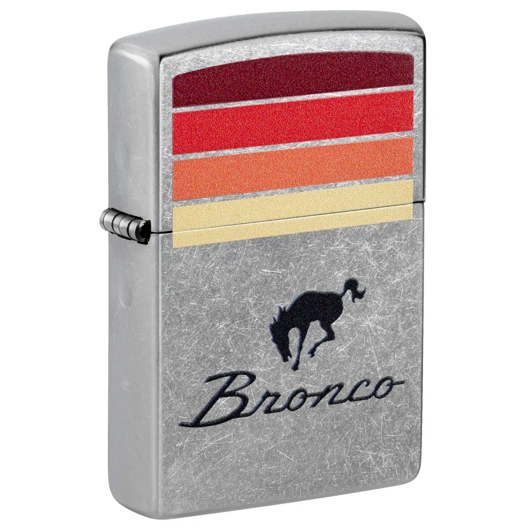 Ford Bronco Sunset Stripes Design