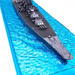 Fujimi Model 1/700 Wave Series Snap Japanese Navy Battleship Yamato 1945