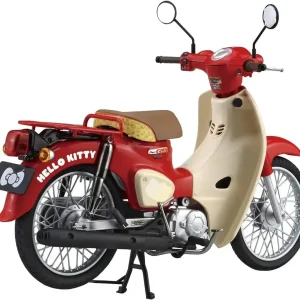 Fujimi NEXT Honda Super Cub 50 Hello Kitty 1/12 Model Kit Storage