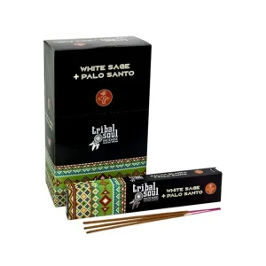 Hari Darshan - Tribal Soul White Sage Palo Santo Incense Sticks