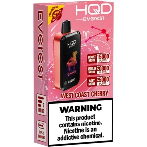 HQD Cuvie Everest 25K: West Coast Cherry
