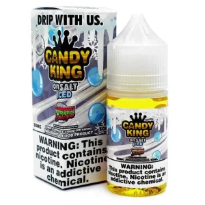 ICED Strawberry Watermelon Bubblegum - 35mg - Candy King Salt - 30mL