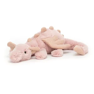 Jelly Cat Rose Dragon Plush Small Animal Toy - Little Size Kids Gift