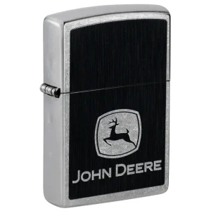 John Deere Chrome Logo Design