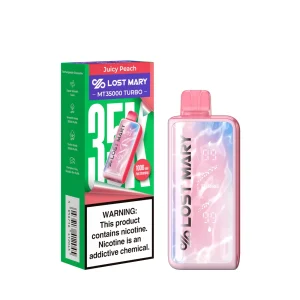 Juicy Peach - Lost Mary MT35000 Turbo Disposable Vape