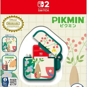 Keys Factory Card Case Pod Holder for Nintendo Switch 2 Pikmin
