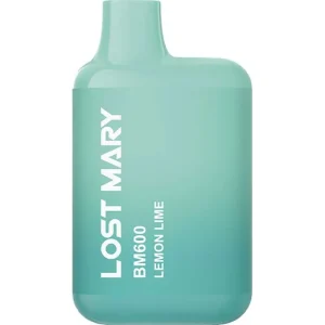 Lemon lime Lost Mary BM600 pod vape kit 2ml