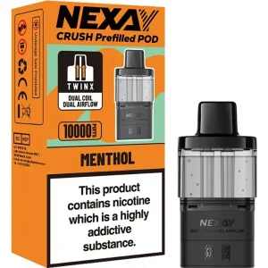 Menthol Nexay Crush pod & refill by VOOPOO 10ml