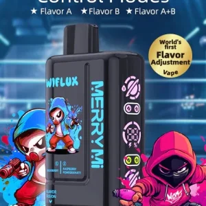MerryMi WiFlux 24K – 24,000 Puffs – Disposable Vape – 5% Nicotine