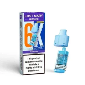 Miami Mint 20mg - Lost Mary BM6000 Replacement Pod