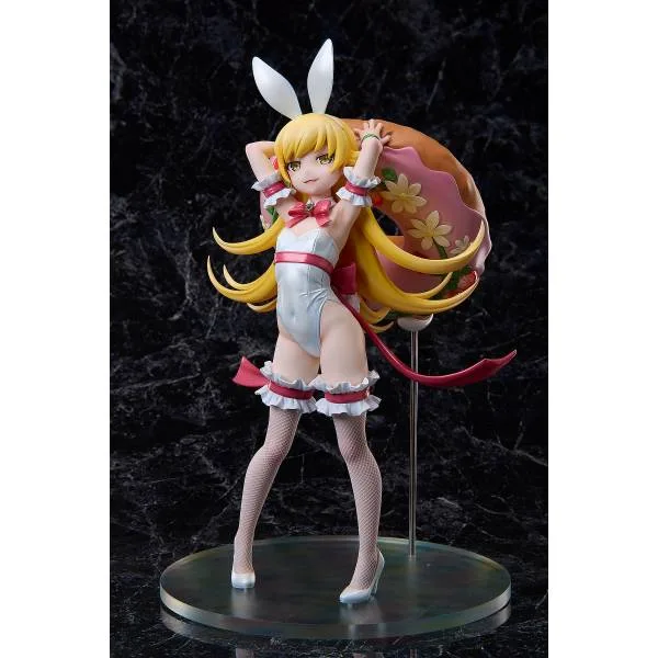 Monogatari Series Shinobu Oshino - White Bunny 1/4 Figure - Image 2