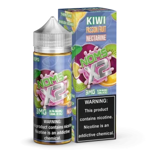 NOMS X2 by NOMENON Kiwi Passion Fruit Nectarine 120ML E-Liquid