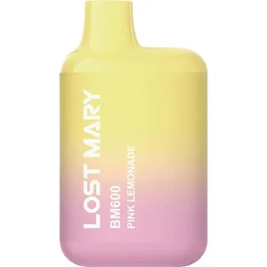 Pink lemonade Lost Mary BM600 pod vape kit 2ml