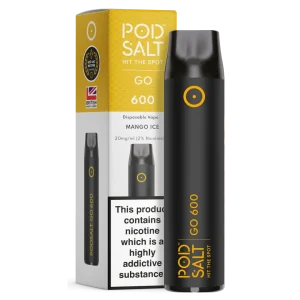 Pod Salt GO 600 Mango Ice Disposable Device