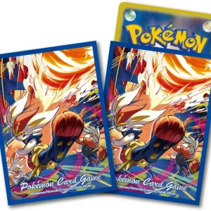 Pokemon Card Game Deck Sleeves Cinderace Evolution Trail 2025