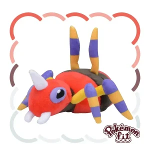 Pokemon Center Pokemon Fit Ariados 168 Plush Toy - Collectible & Cute