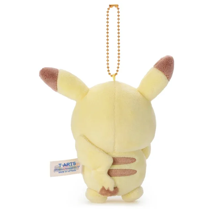 Pokemon Pokepiece Funny Face Pikachu Ball Chain Mascot Keychain - Image 2