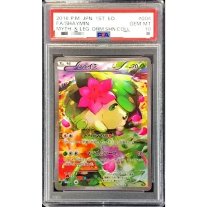 Pokémon TCG Japanese Shaymin 004/036 PSA10 Graded Card
