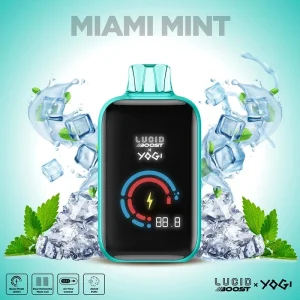 Lucid Boost x Yogi Disposable Vape (5%, 20123 Puffs) - Vanilla Tobacco