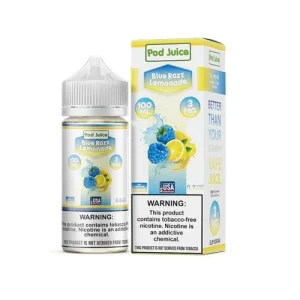 Pod Juice Blue Razz Lemonade TF 100ml Vape Juice - 3mg