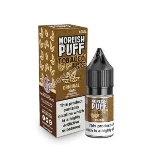 Original Tobacco Nicotine Salt E-Liquid by Moreish Salts