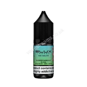 Elux Legend Blueberry Bubblegum Nic Salt E-Liquid