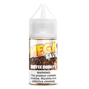 Mega E-Liquids Coffee Donuts 30ml Nic Salt Vape Juice - 30mg