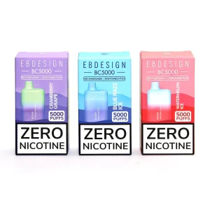 EB Design BC5000 Zero Nicotine 0% - 10 Pack