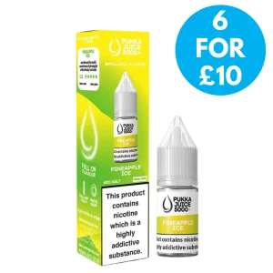 10mg Pukka Juice 5000+ 10ml Bar Nic Salts (50VG/50PG)