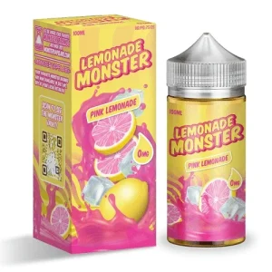 Pink Lemonade 100ml Vape Juice - Lemonade Monster - 3MG