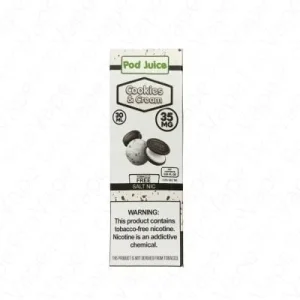 Pod Juice Cookies n Cream TF 30ml Nic Salt Vape Juice - 35mg (Synthetic Nicotine)